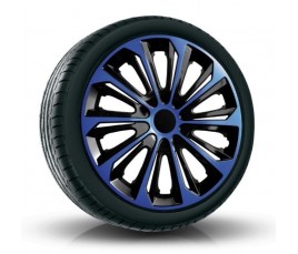 Kołpaki zgodne  Peugeot 15" STRONG duocolor niebieski 4 ks