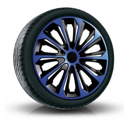 Kołpaki zgodne  Mazda 16" STRONG duocolor niebieski 4 ks