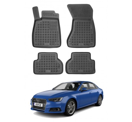 Dywaniki gumowe korytkowe Audi A4 B9 2015 -