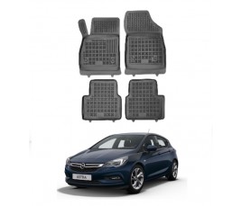 Dywaniki gumowe korytkowe Opel Astra K 2015 -