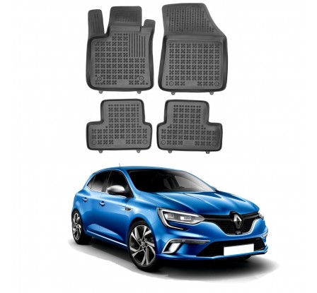Dywaniki gumowe korytkowe Renault MEGANE 2015-