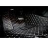 Dywaniki skórzane ze środkowym tunelem Audi Q8 2019 -