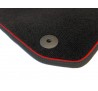 dywany tekstylny SEAT ARONA  2017 -  czerwone prešívanie