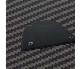 dywany tekstylny SEAT Leon III 2012 - 2018 karbon prešívanie
