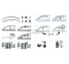 Owiewki szyb bocznych  AUDI A6 C8 avant/sedan 2018 -