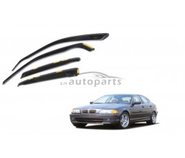 Owiewki szyb bocznych BMW S-3 sedan (E46) 4D 1998  →