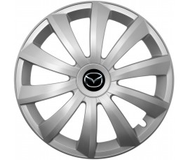 Kołpaki zgodne  Mazda 14" GRAL silver