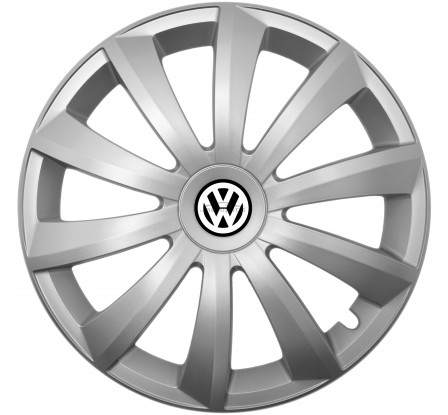 Kołpaki zgodne  Volkswagen 15" GRAL silver 4ks