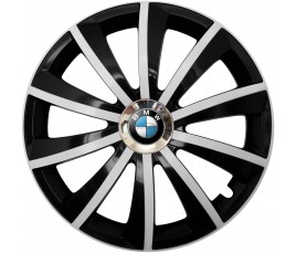 Kołpaki zgodne  BMW 14" GRAL Chrome Biało-czarny