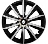 Kołpaki zgodne  Suzuki 15" GRAL Chrome Biało-czarny 4ks