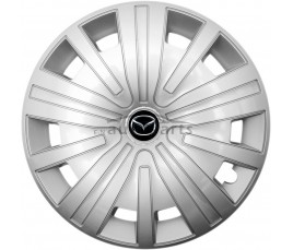 Kołpaki zgodne  Mazda 14" SPINEL silver