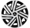 Kołpaki zgodne  Mercedes 14" CYRKON Biało-czarny 4ks