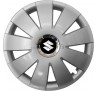Kołpaki zgodne  Suzuki 15" NefrytChrome silver 4ks