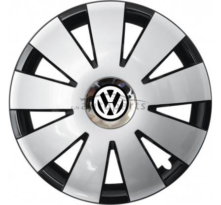 Kołpaki zgodne  Volkswagen 15" Nefrytchrome BS 4ks