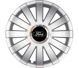 Kołpaki zgodne  Ford 15" ONYX silver