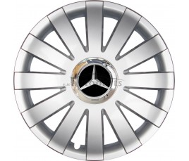 Kołpaki zgodne  Mercedes 15" ONYX silver