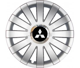 Kołpaki zgodne  Mitsubishi 15" ONYX silver