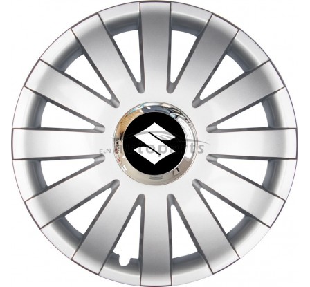 Kołpaki zgodne  Suzuki 15" ONYX silver 4ks