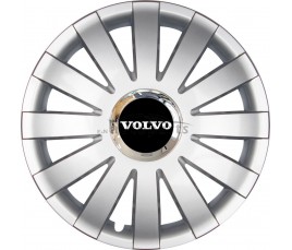 Kołpaki zgodne  Volvo 15" ONYX silver
