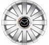 Kołpaki zgodne  Mazda 16" ONYX silver 4ks