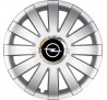 Kołpaki zgodne  Opel 16" ONYX silver 4ks
