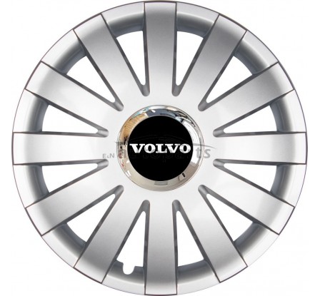 Kołpaki zgodne  Volvo 16" ONYX silver 4ks