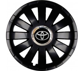 Kołpaki zgodne  Toyota 15" ONYX czarny