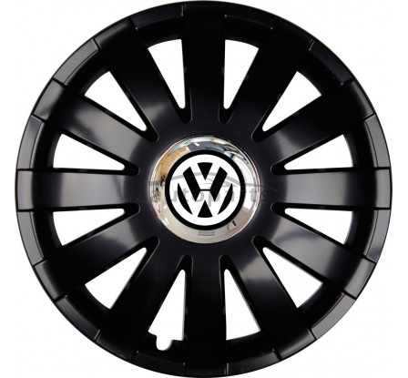 Kołpaki zgodne  Volkswagen 15" ONYX czarny 4ks