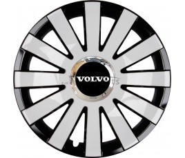 Kołpaki zgodne  Volvo 15" ONYX Biało-czarny