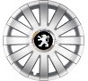 Kołpaki zgodne  Peugeot 13" ONYX silver 4ks