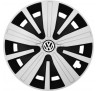 Kołpaki zgodne  Volkswagen 14" SPINEL bis Biało-czarny 4ks